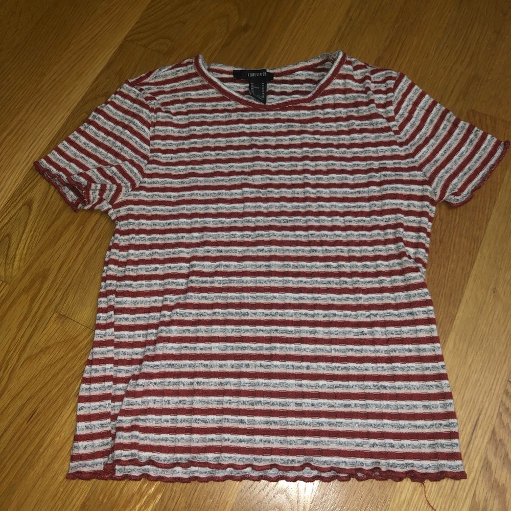 Forever21 Striped Tee